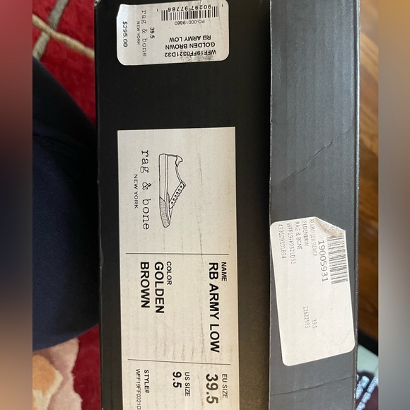 New Rag & Bone sneakers size 39.5/ 9.5 - Picture 2 of 7